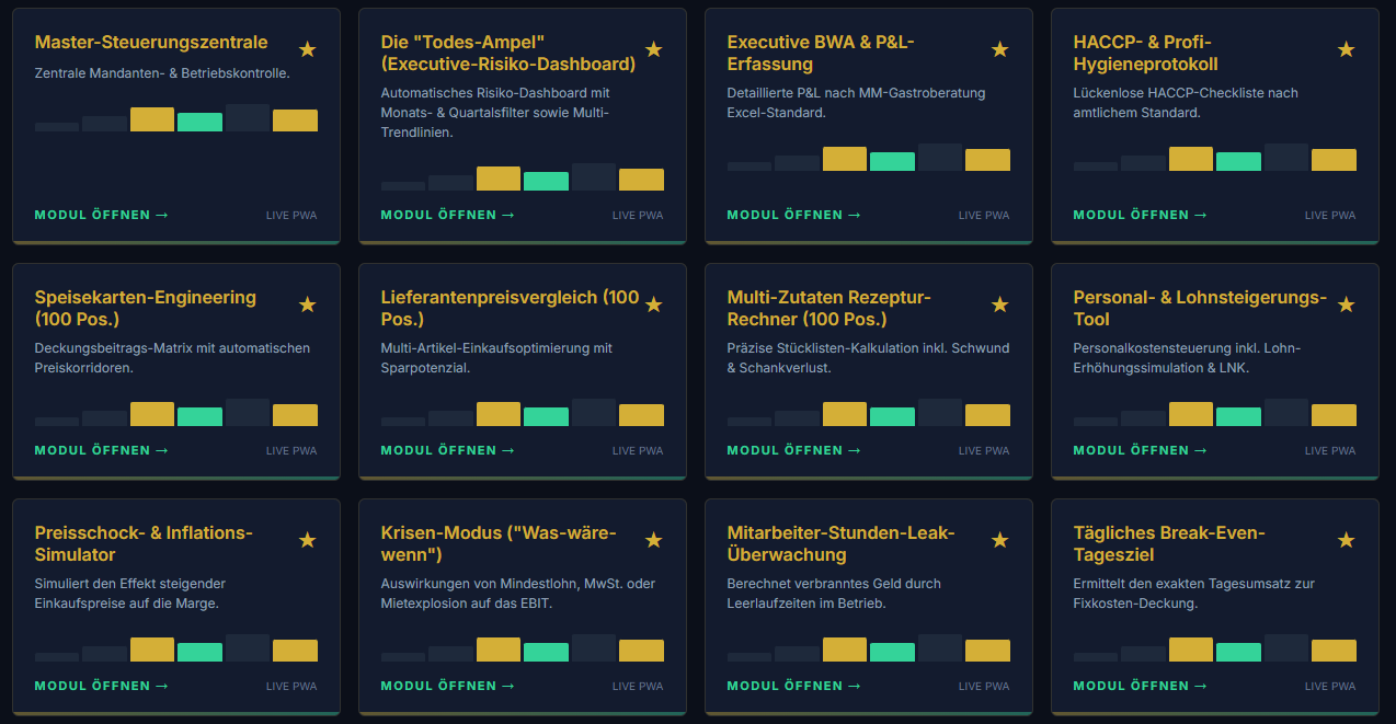 MMG Software Module Vorschau